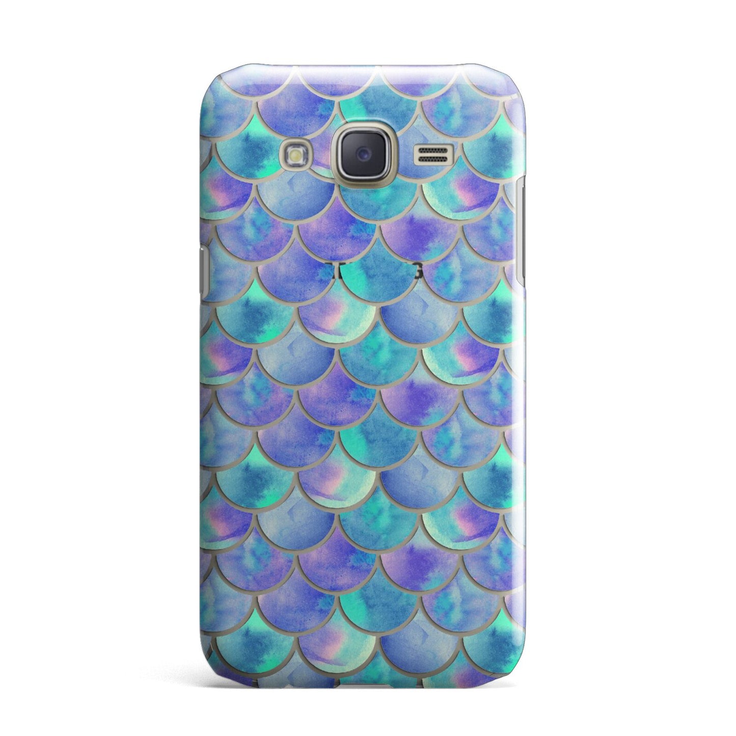 Iridescent Mermaid Scales Samsung Galaxy J7 Case