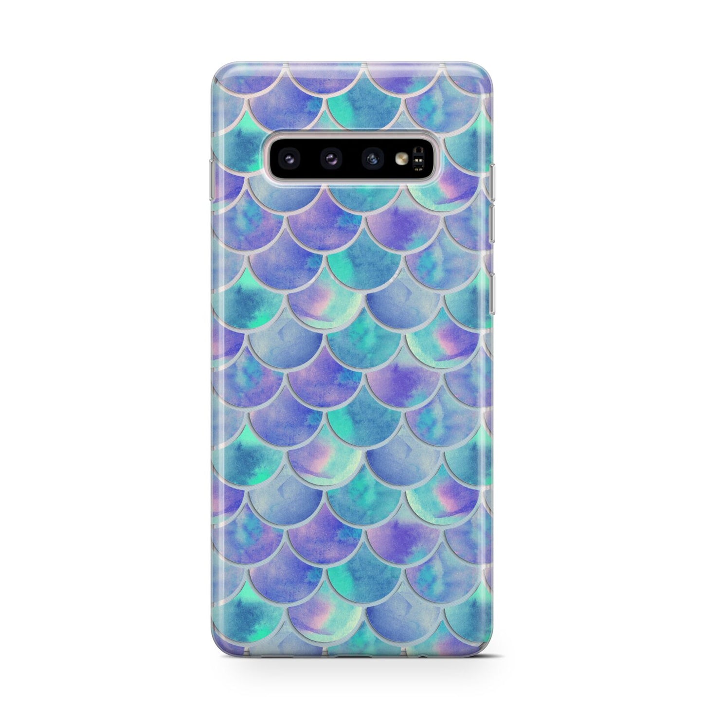 Iridescent Mermaid Scales Samsung Galaxy S10 Case