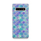 Iridescent Mermaid Scales Samsung Galaxy S10 Plus Case
