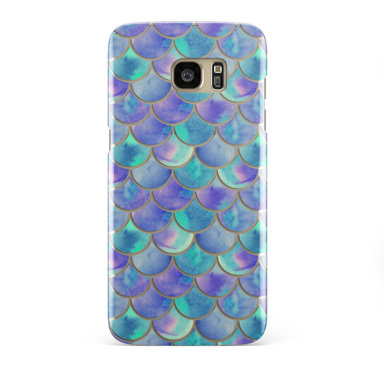 Iridescent Mermaid Scales Samsung Galaxy S7 Edge Case