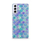 Iridescent Mermaid Scales Samsung S21 Plus Phone Case