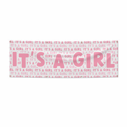 Its a Girl Baby Shower 6x2 Banner