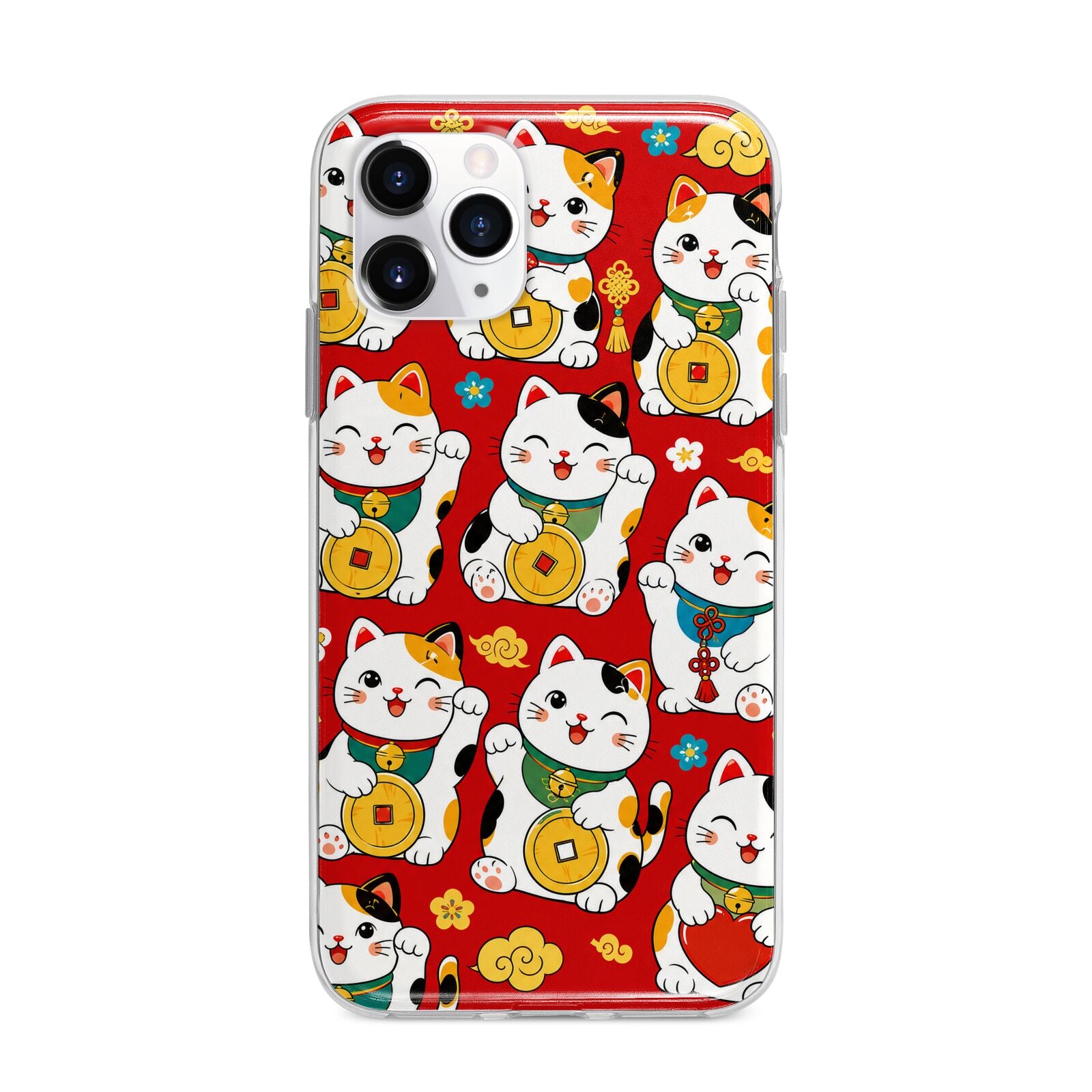 Little Fortunes Apple iPhone 11 Pro in Silver with Bumper Case