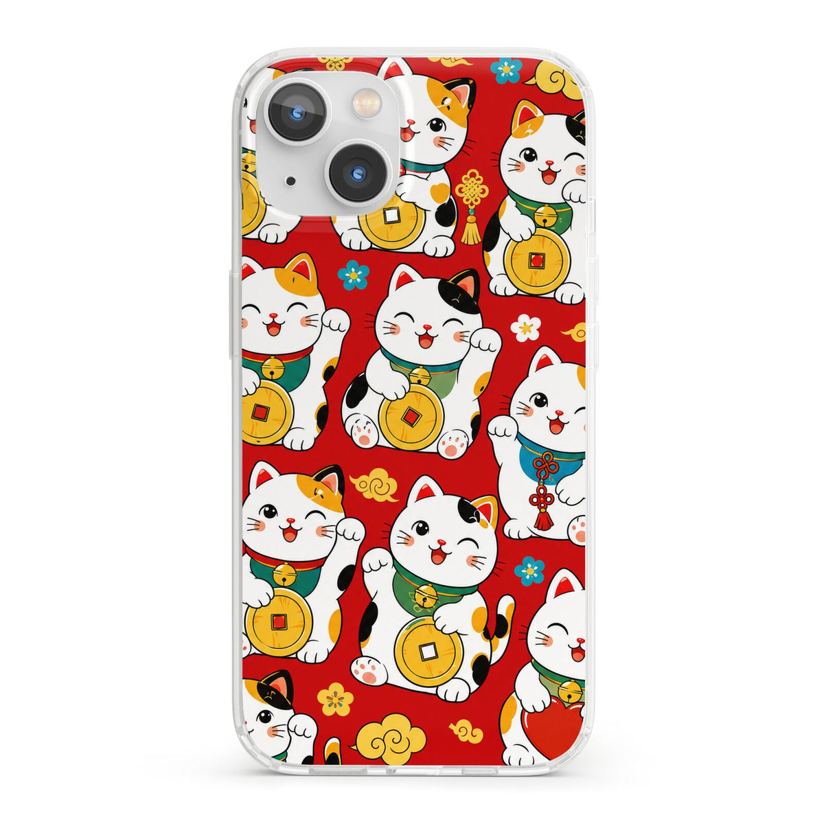 Little Fortunes iPhone 13 Clear Bumper Case