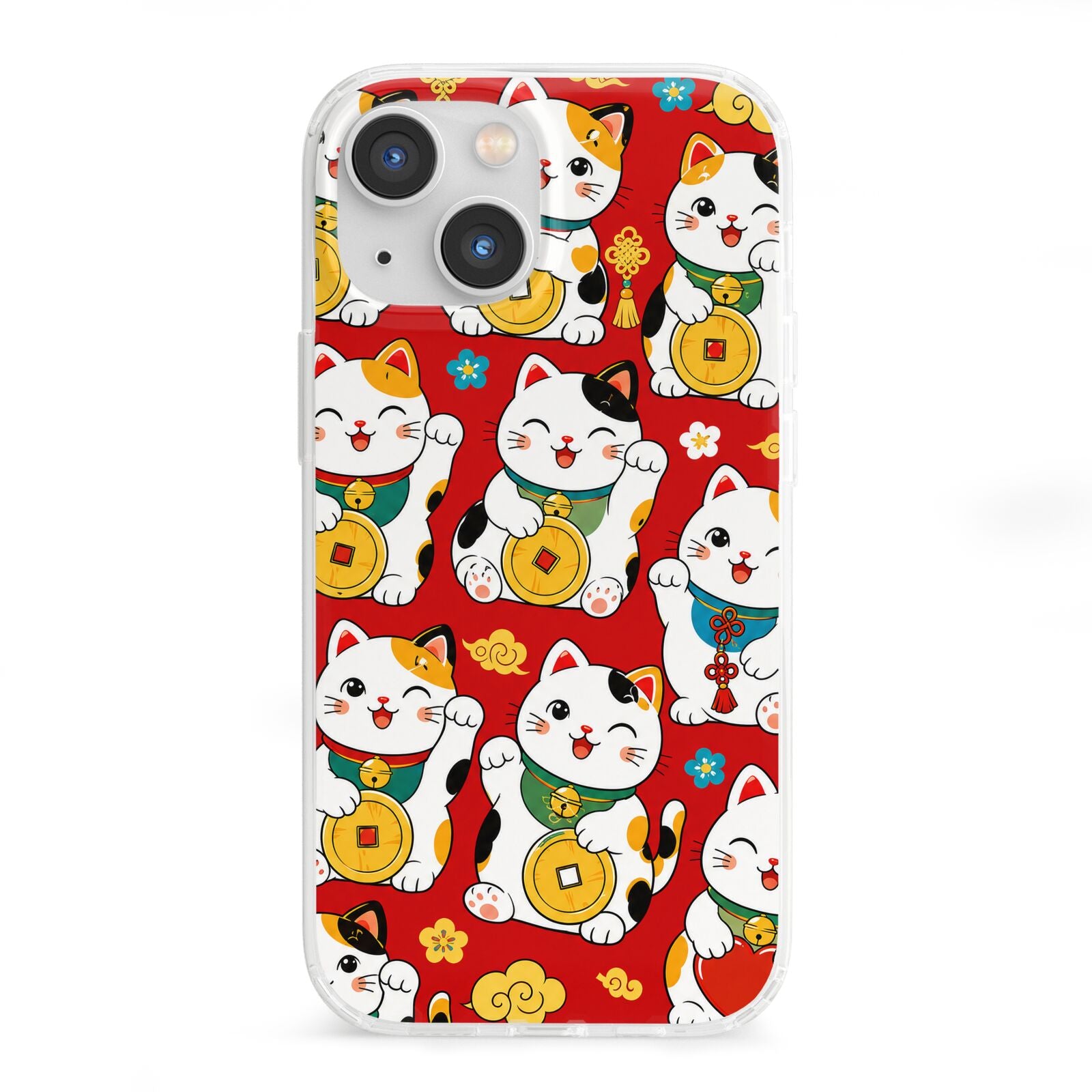 Little Fortunes iPhone 13 Mini Clear Bumper Case