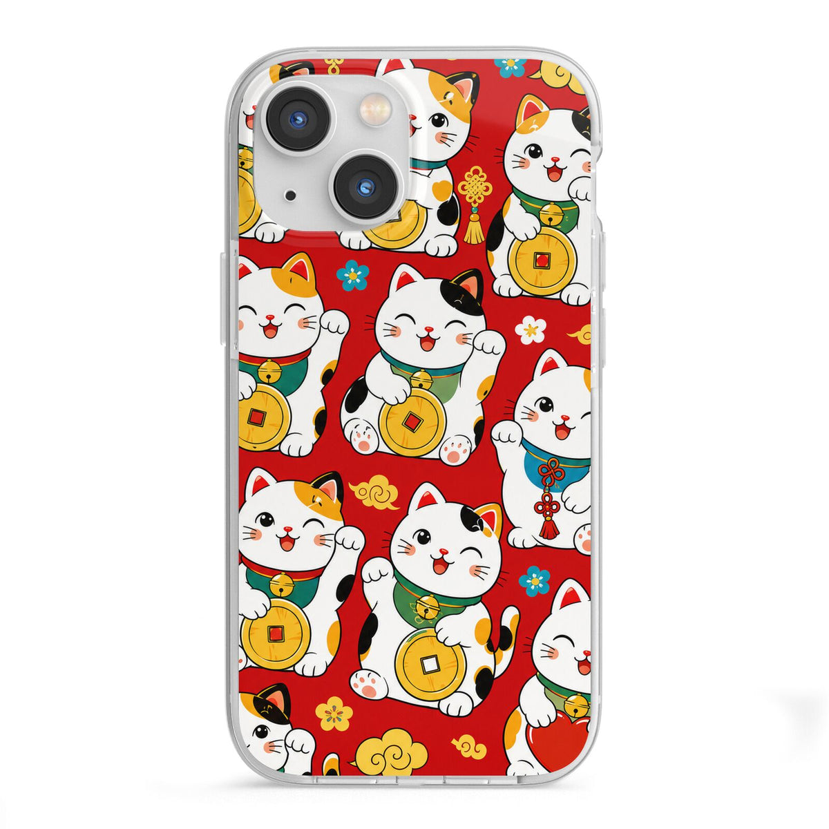 Little Fortunes iPhone 13 Mini TPU Impact Case with White Edges
