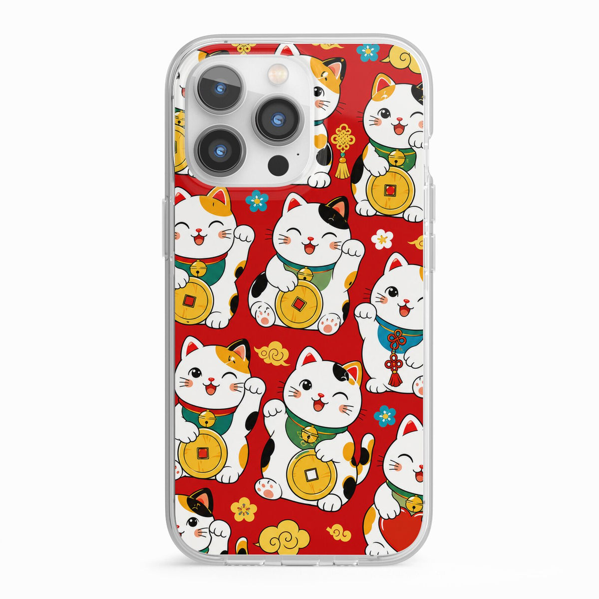 Little Fortunes iPhone 13 Pro TPU Impact Case with White Edges