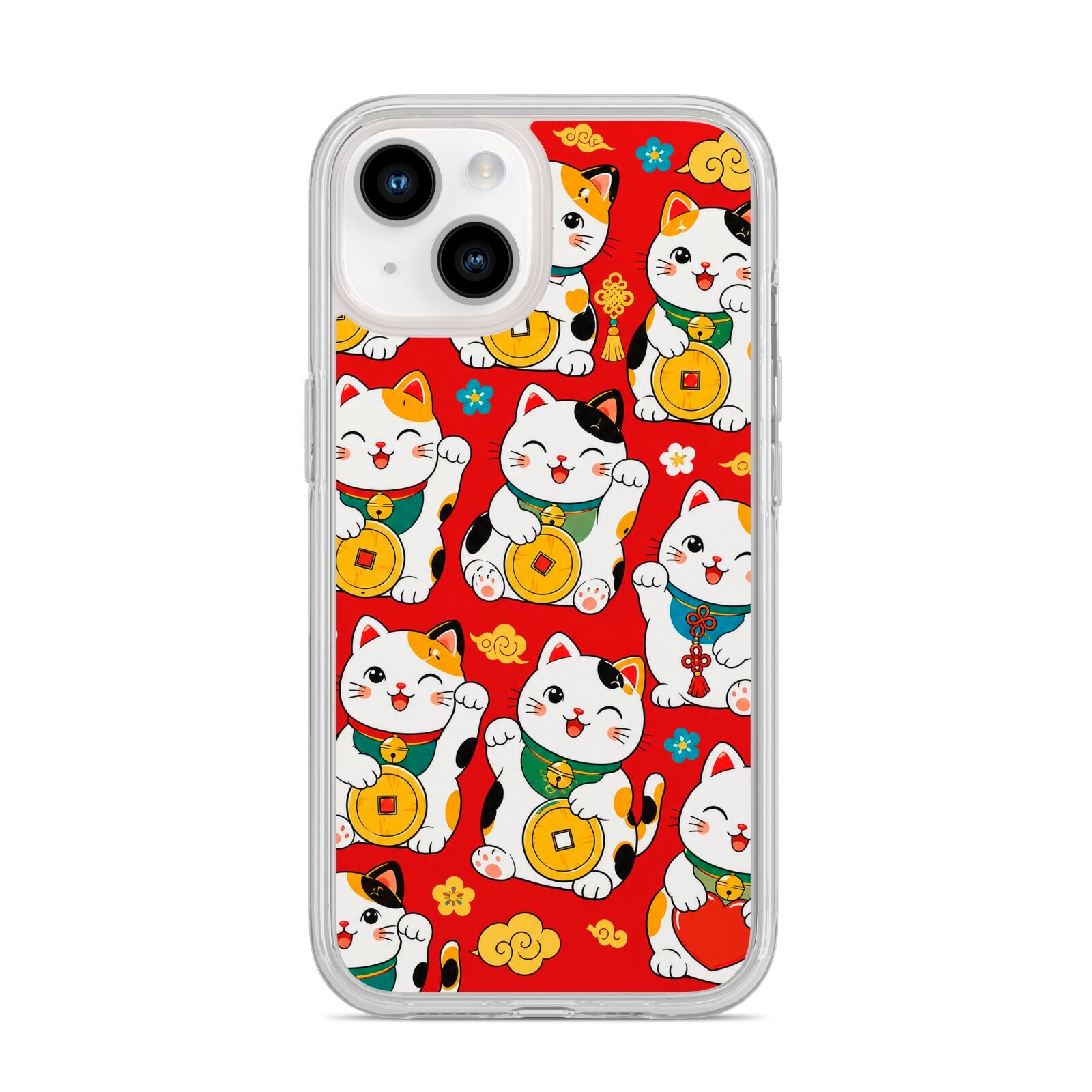 Little Fortunes iPhone 14 Clear Tough Case Starlight