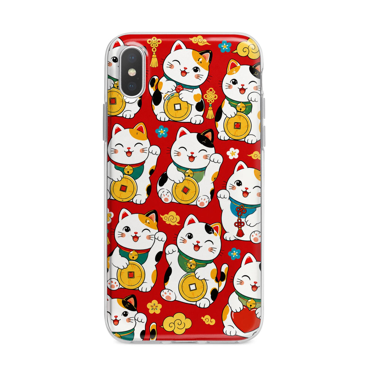 Little Fortunes iPhone X Bumper Case on Silver iPhone Alternative Image 1