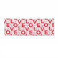 Love Valentine 3x1 Paper Banner