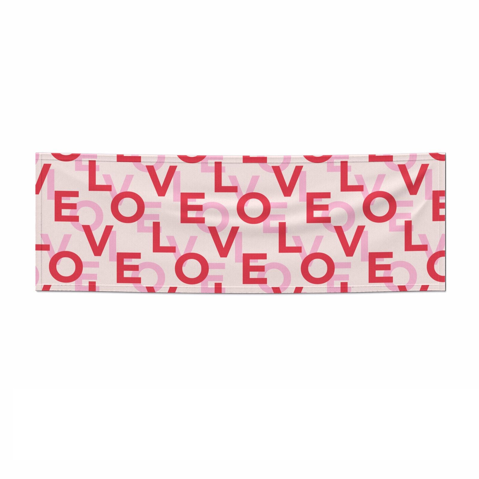 Love Valentine 3x1 Paper Banner