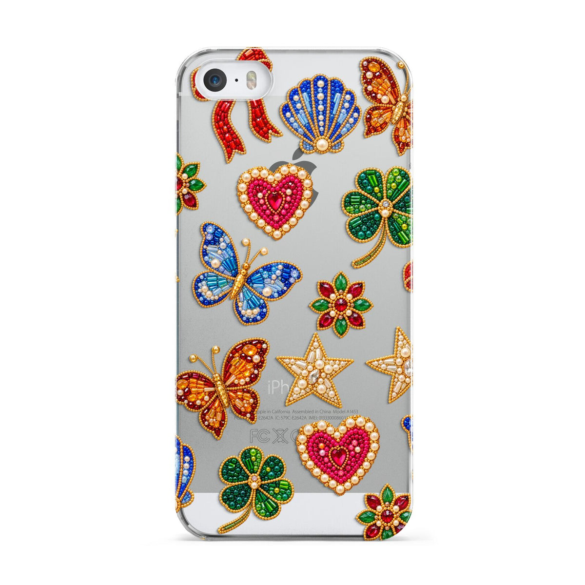Lucky Keepsakes Beaded Charm Apple iPhone 5 Case
