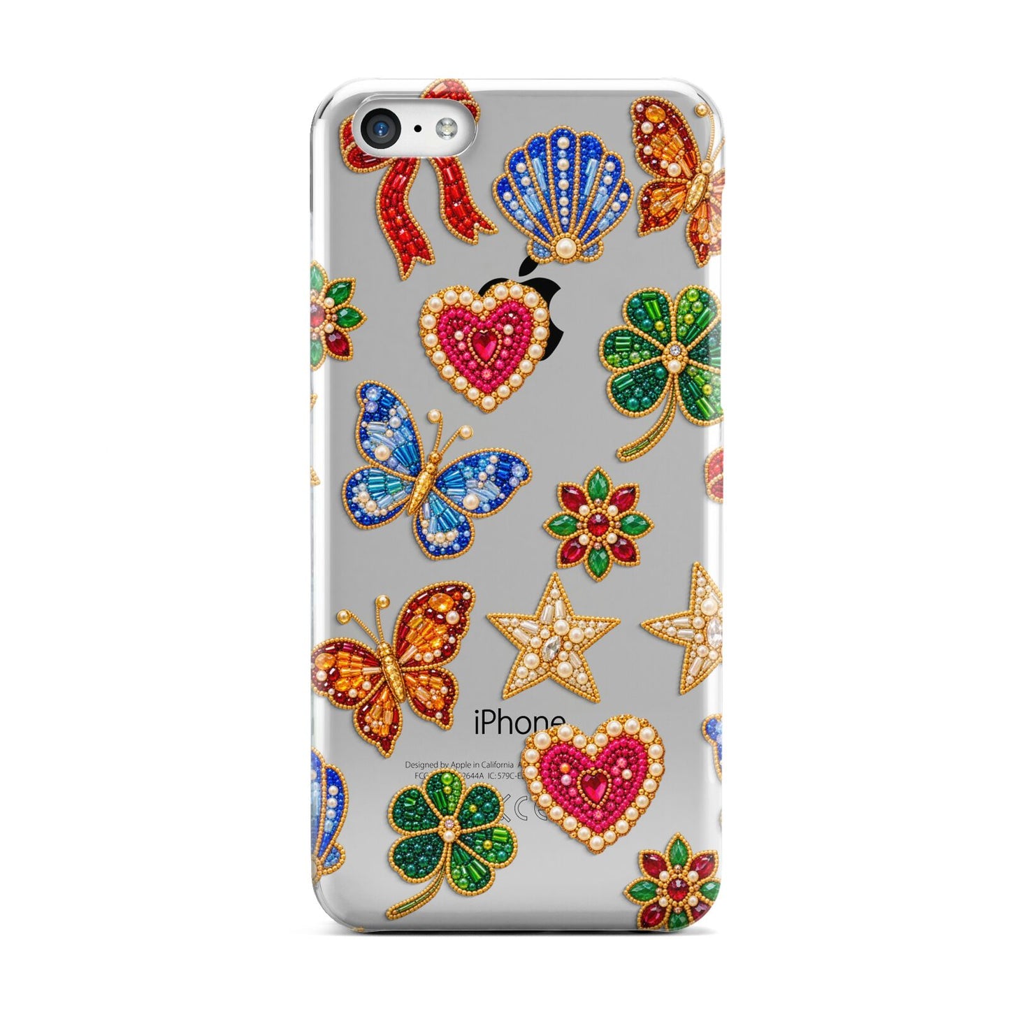 Lucky Keepsakes Beaded Charm Apple iPhone 5c Case