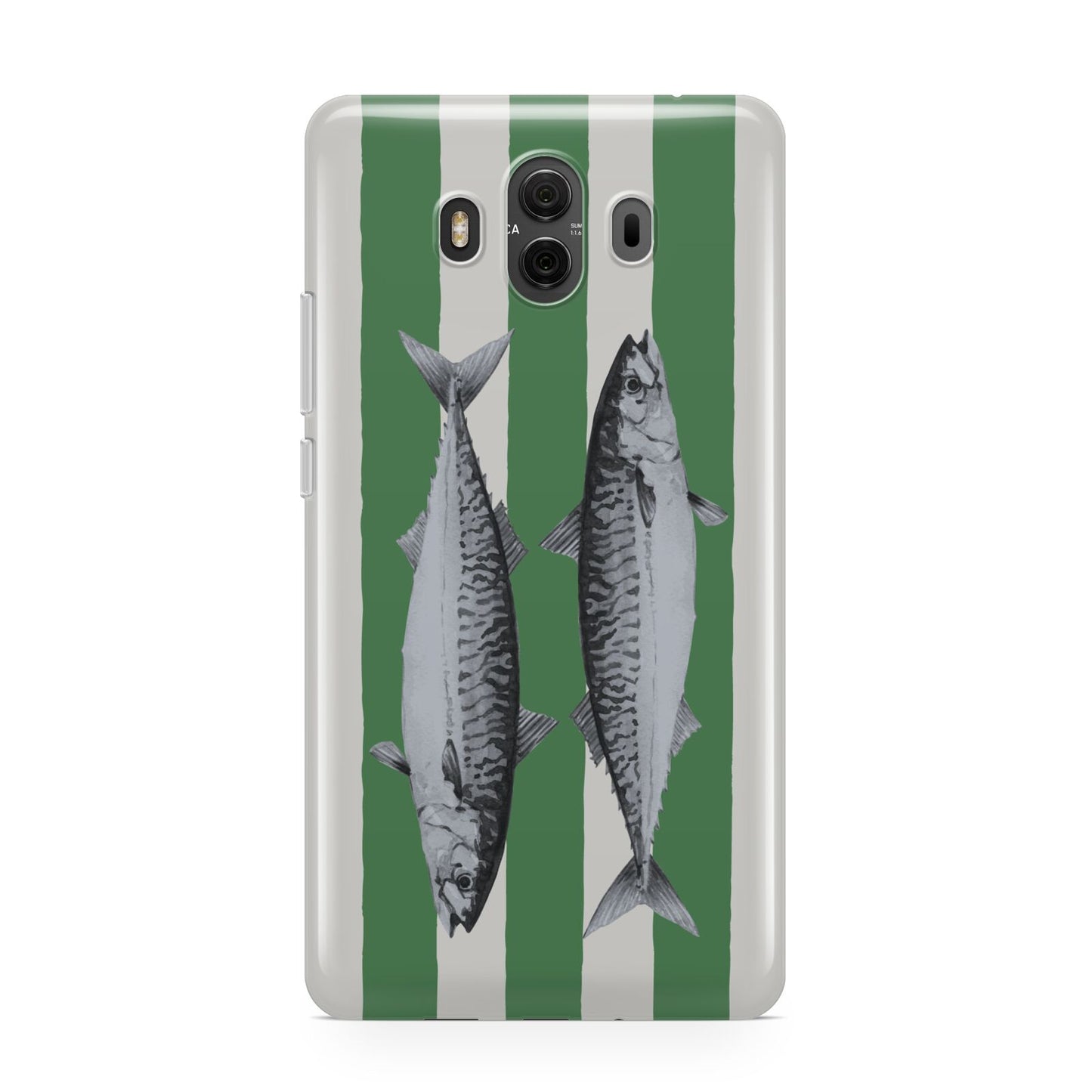 Mackerel Stripe Huawei Mate 10 Protective Phone Case
