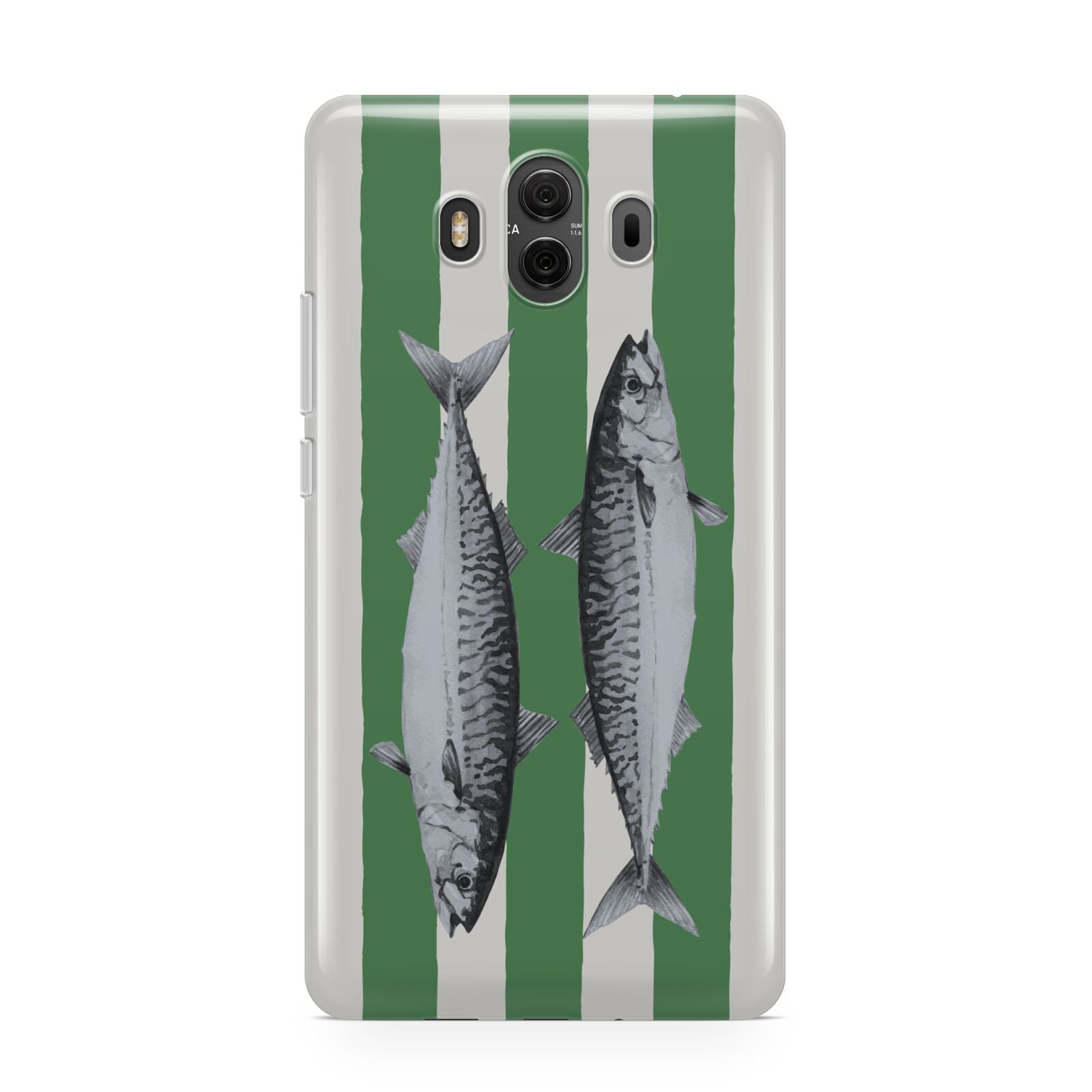 Mackerel Stripe Huawei Mate 10 Protective Phone Case