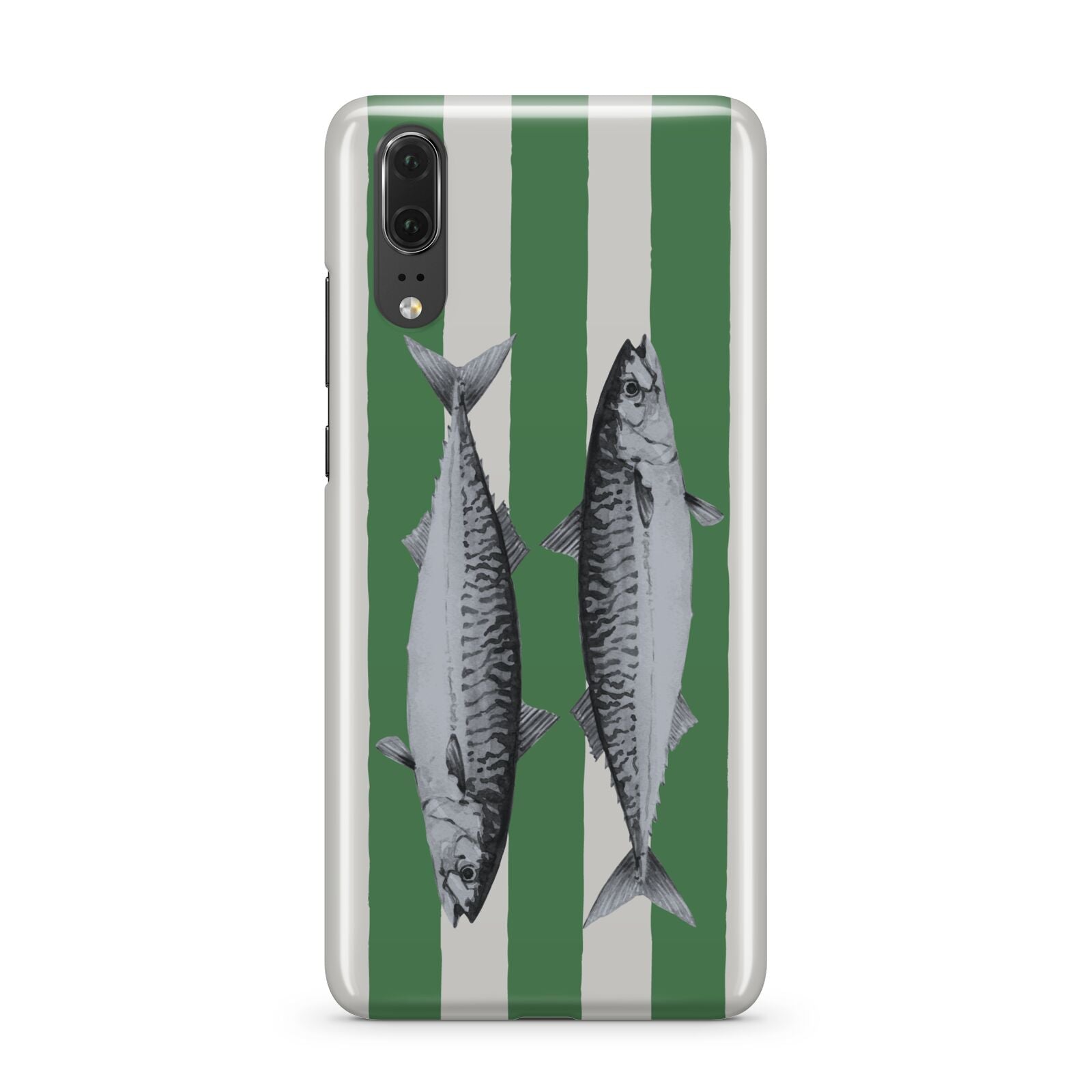 Mackerel Stripe Huawei P20 Phone Case
