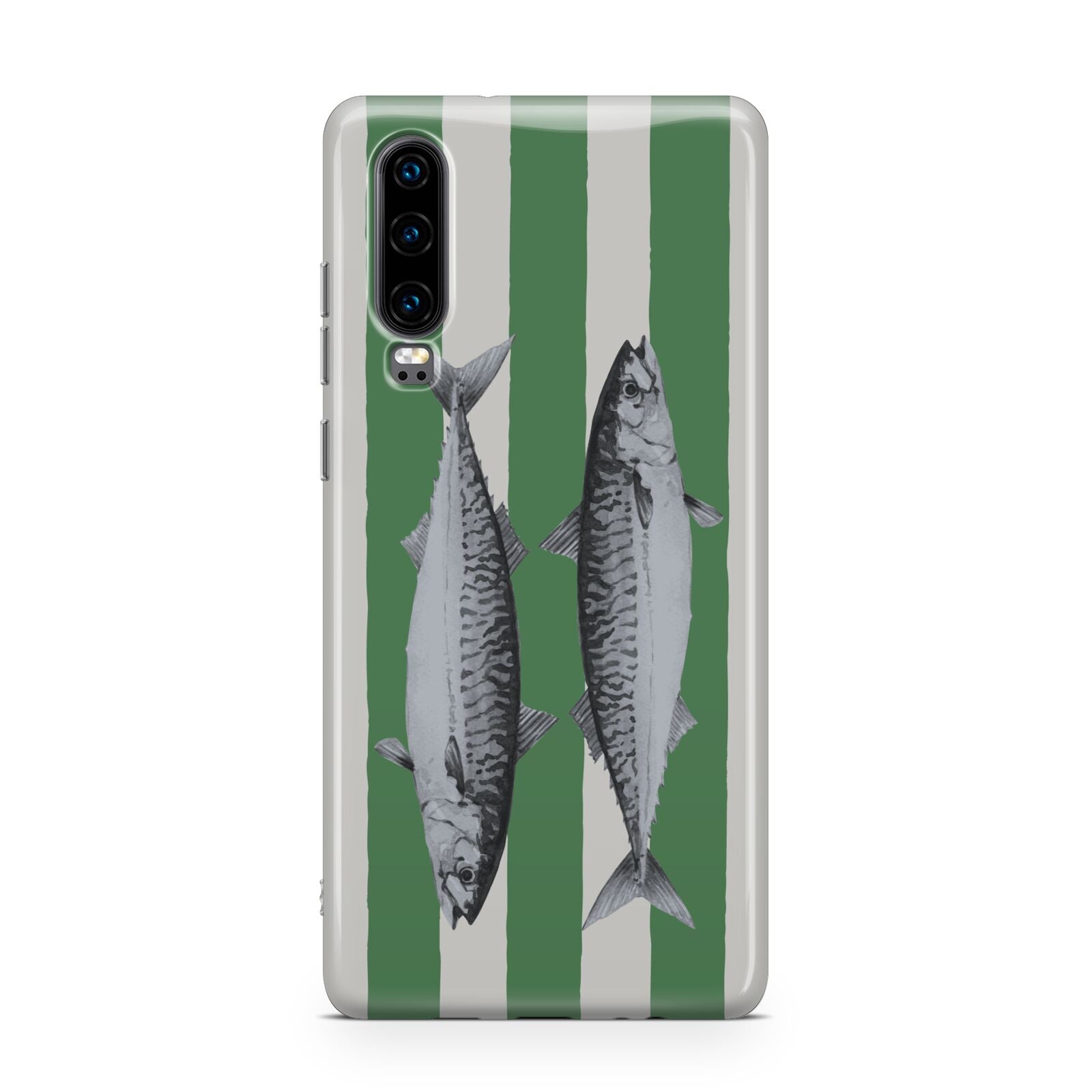 Mackerel Stripe Huawei P30 Phone Case
