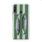 Mackerel Stripe Huawei P40 Lite E Phone Case