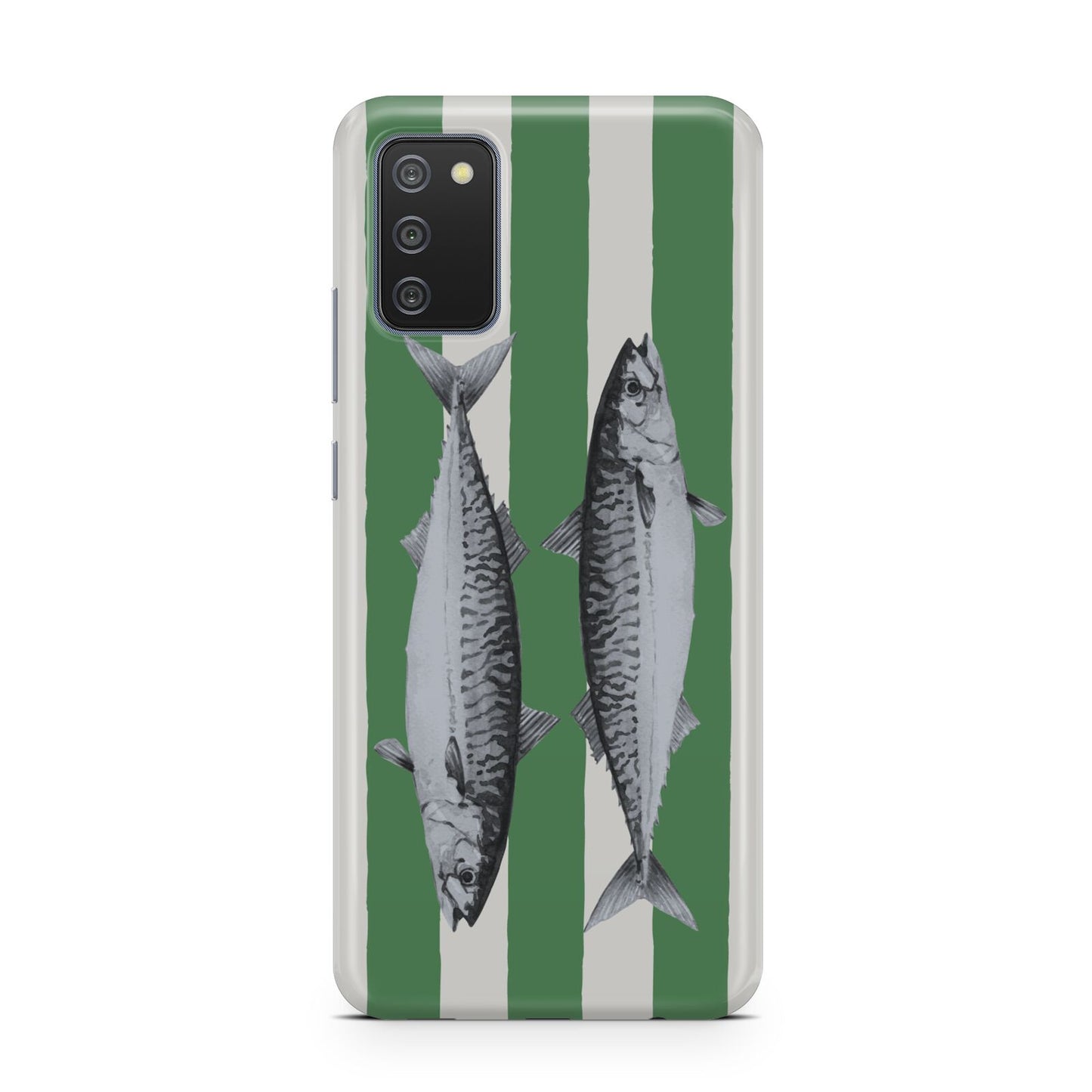 Mackerel Stripe Samsung A02s Case