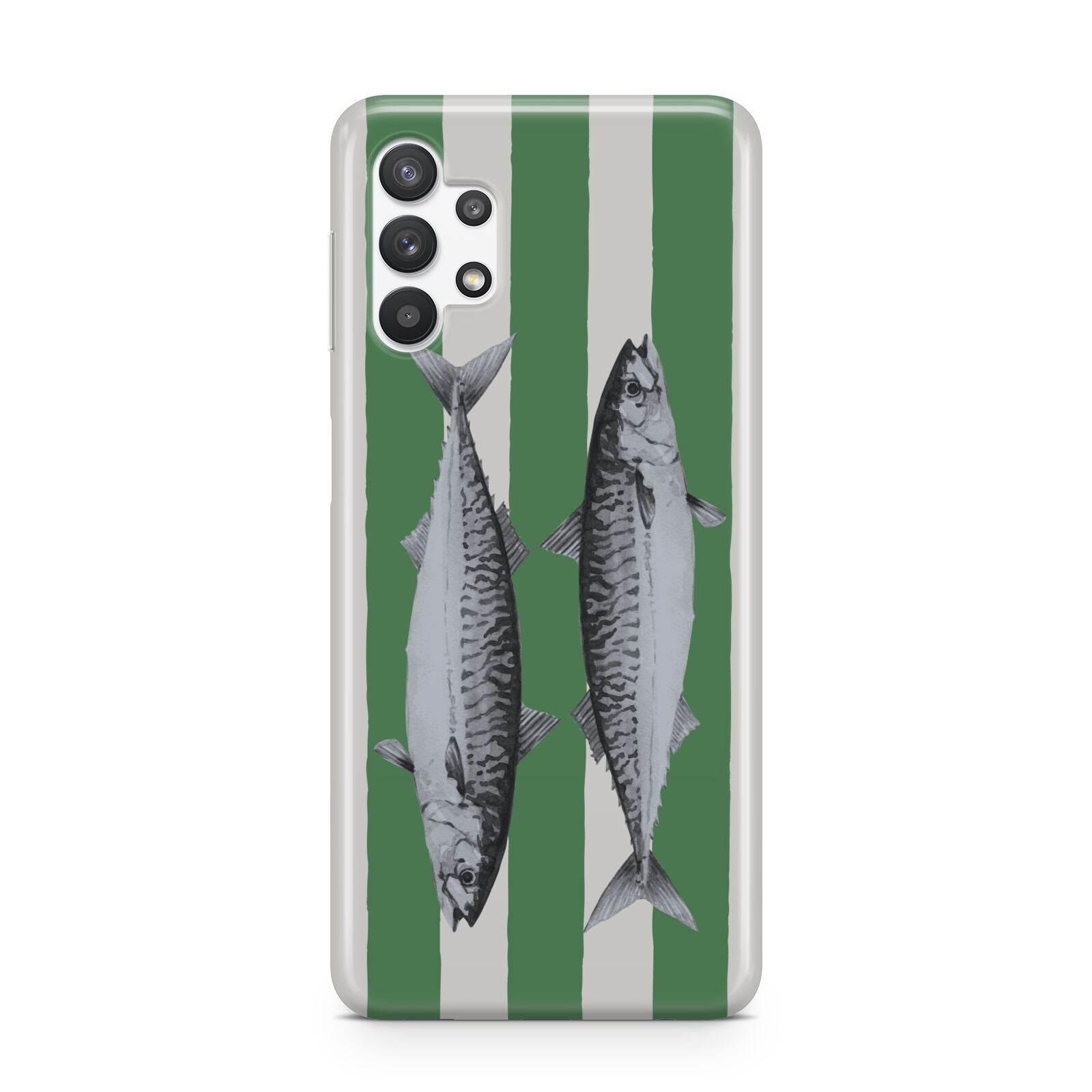 Mackerel Stripe Samsung A32 5G Case