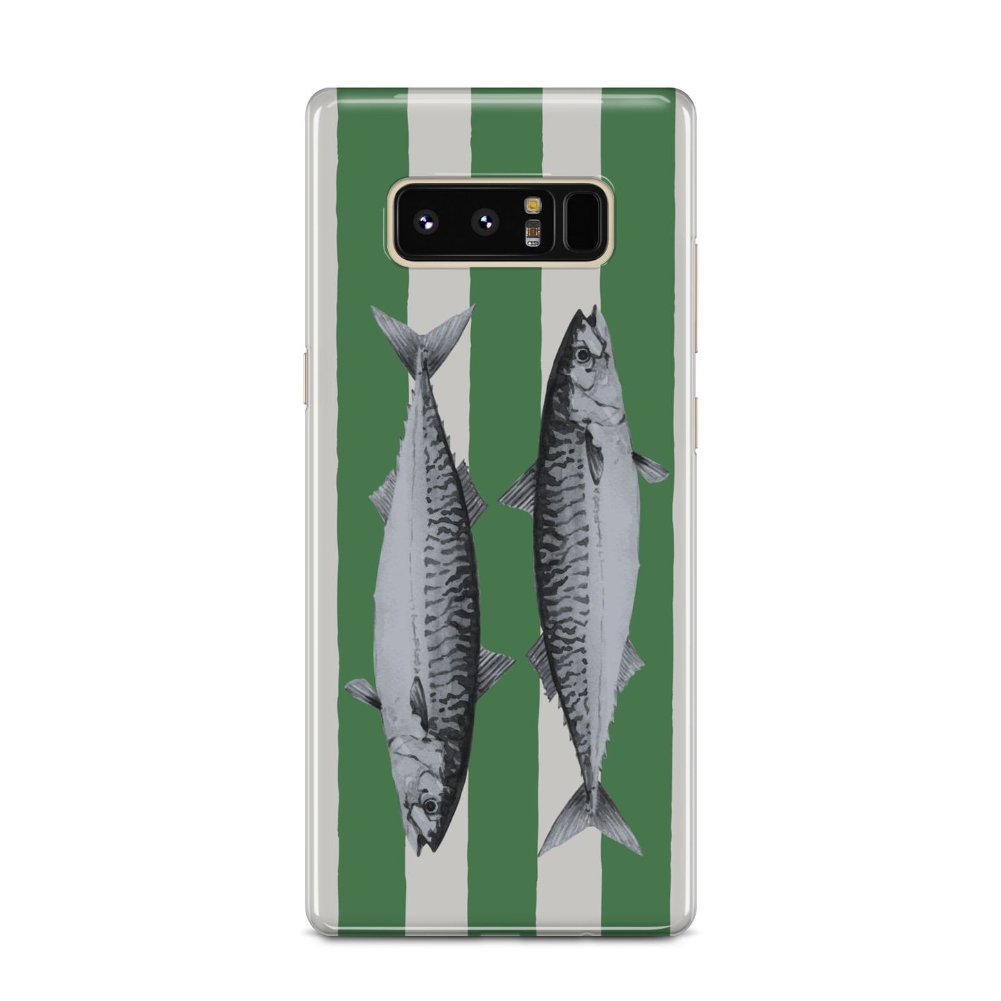 Mackerel Stripe Samsung Galaxy Note 8 Case
