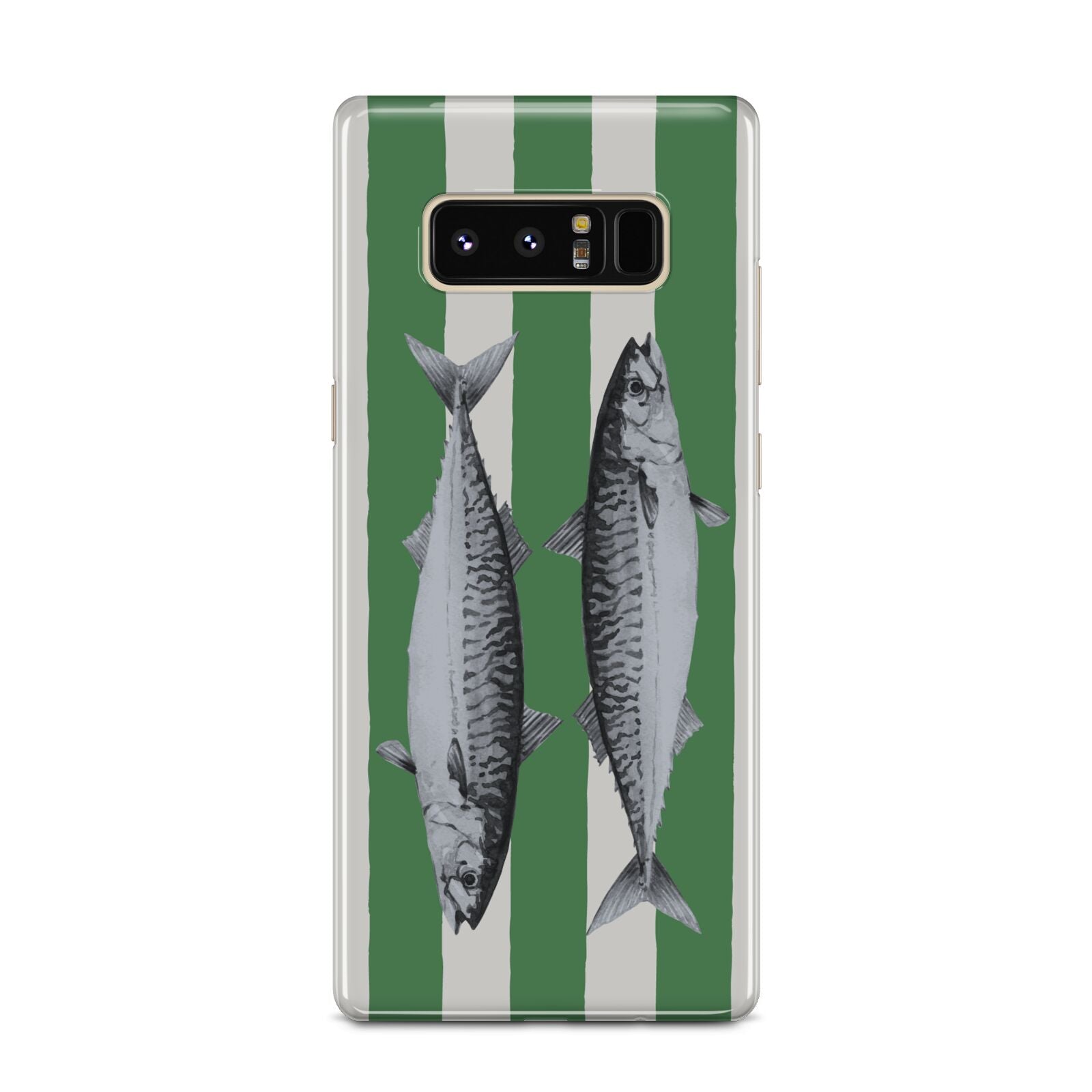 Mackerel Stripe Samsung Galaxy Note 8 Case