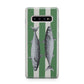 Mackerel Stripe Samsung Galaxy S10 Plus Case
