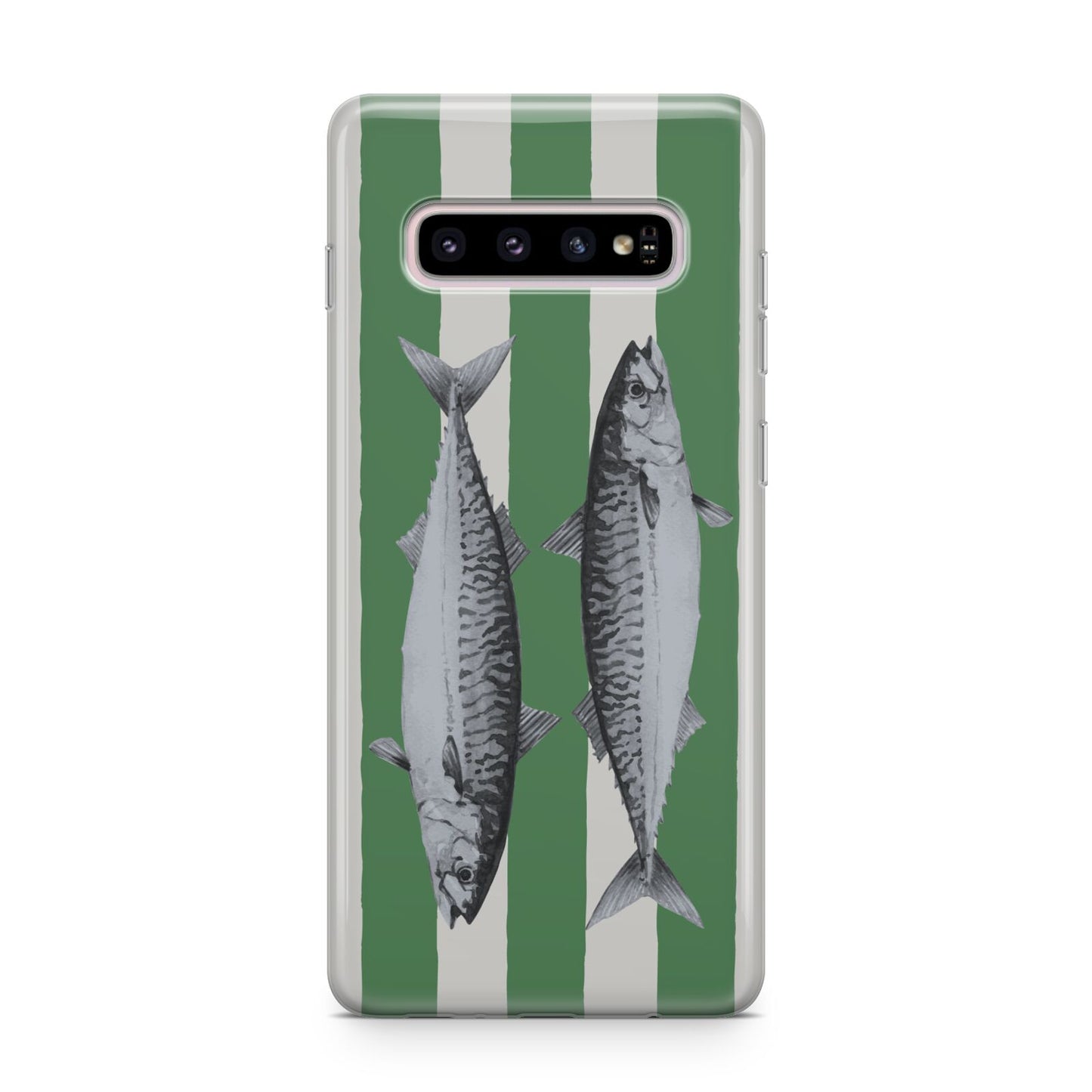 Mackerel Stripe Samsung Galaxy S10 Plus Case