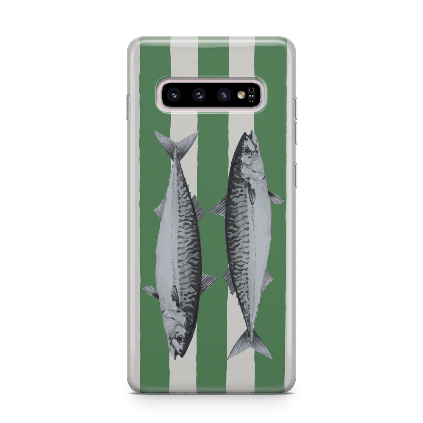Mackerel Stripe Samsung Galaxy S10 Plus Case