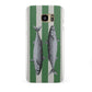 Mackerel Stripe Samsung Galaxy S7 Edge Case