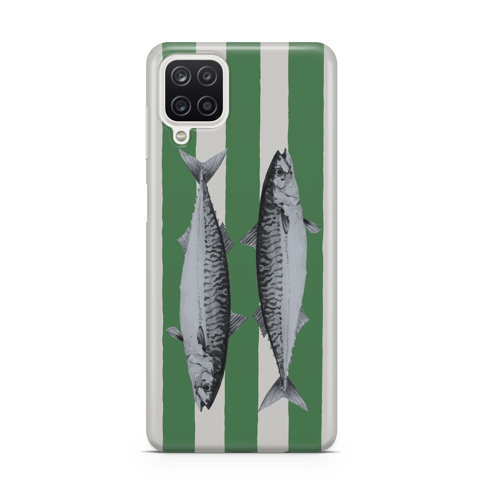 Mackerel Stripe Samsung M12 Case