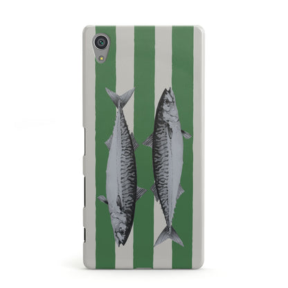 Mackerel Stripe Sony Xperia Case