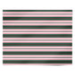 Merry Evergreen Stripe Personalised Wrapping Paper Alternative