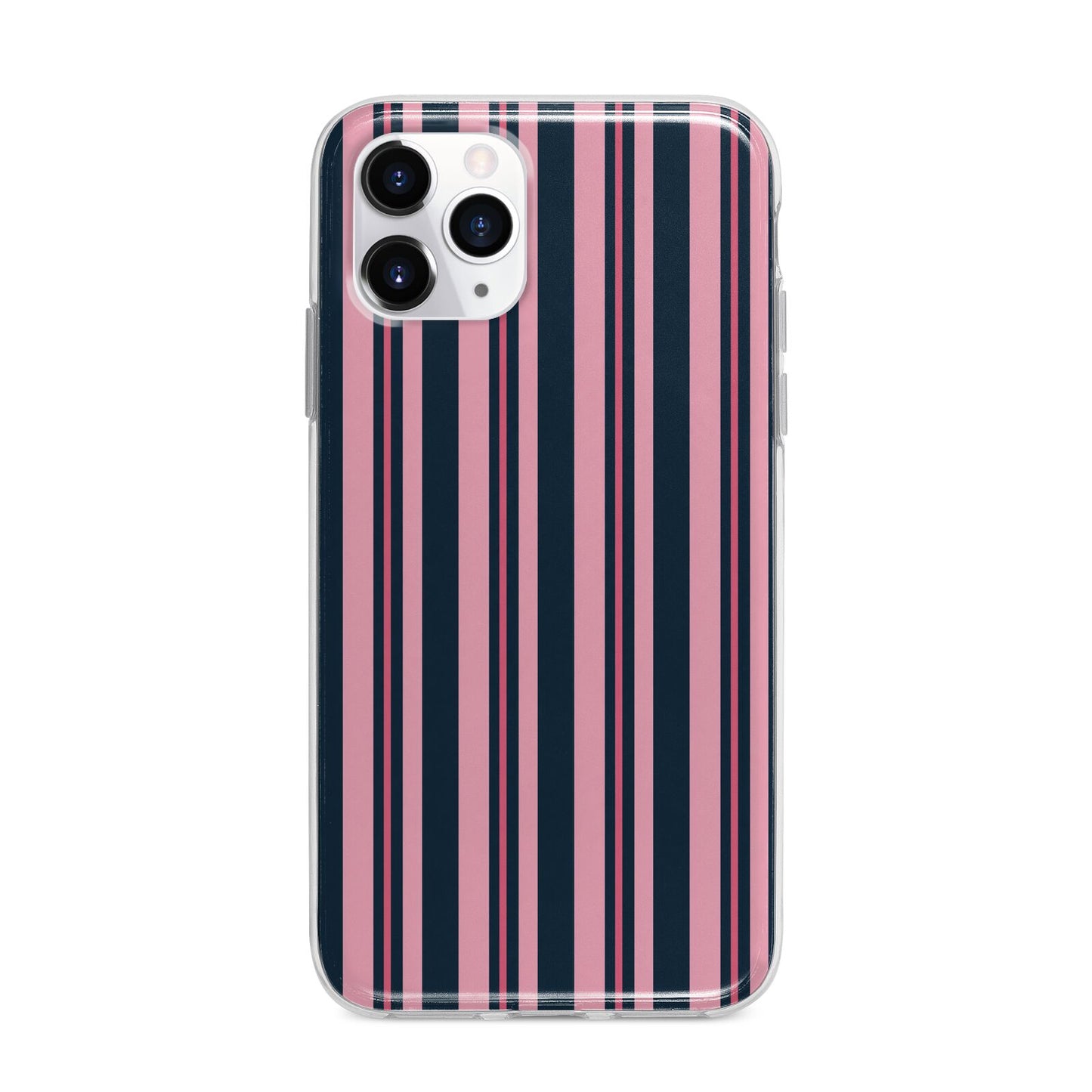Midnight Candy Apple iPhone 11 Pro in Silver with Bumper Case