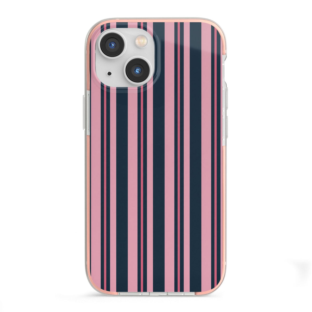 Midnight Candy iPhone 13 Mini TPU Impact Case with Pink Edges
