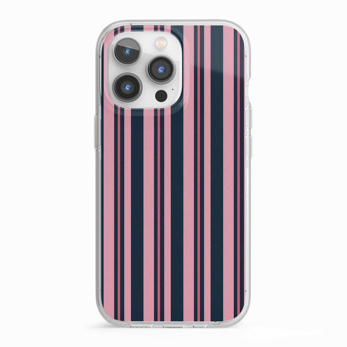 Midnight Candy iPhone 13 Pro TPU Impact Case with White Edges