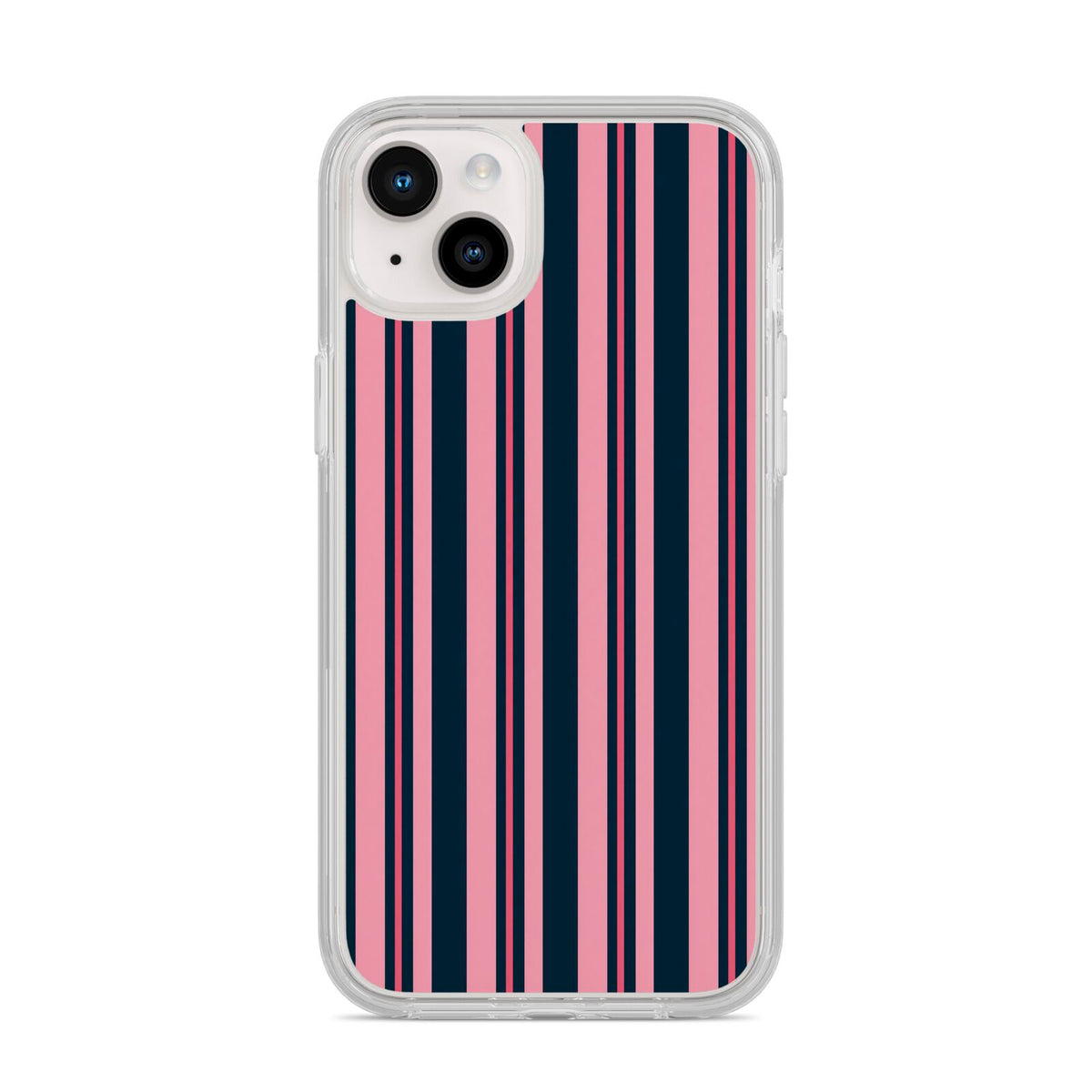 Midnight Candy iPhone 14 Plus Clear Tough Case Starlight