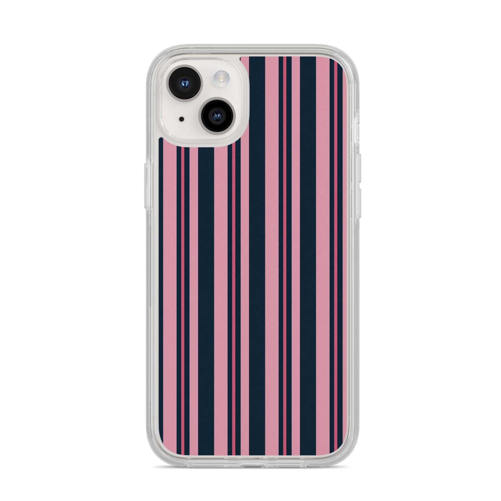 Midnight Candy iPhone 14 Plus Clear Tough Case Starlight