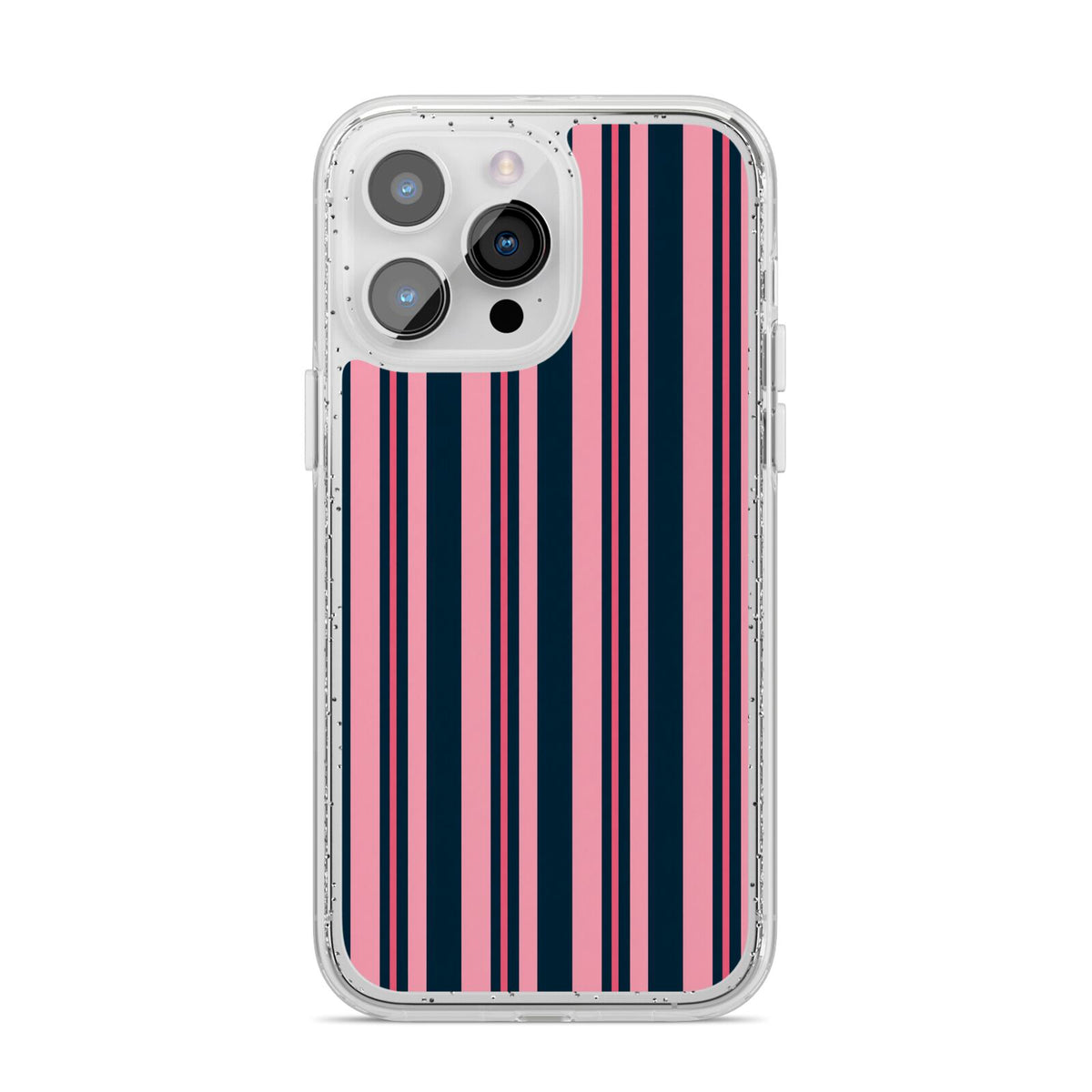 Midnight Candy iPhone 14 Pro Max Glitter Tough Case Silver