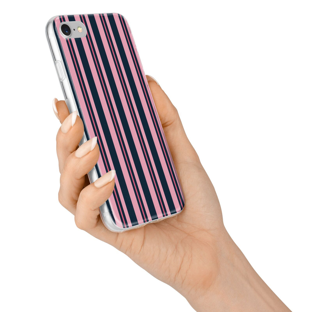 Midnight Candy iPhone 7 Bumper Case on Silver iPhone Alternative Image