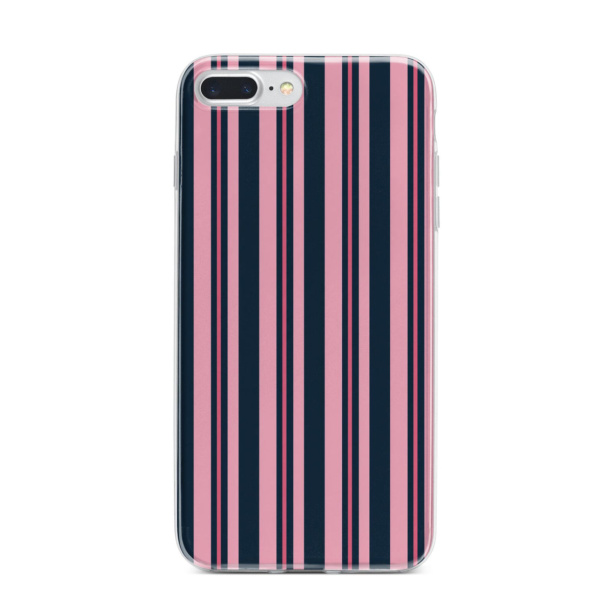 Midnight Candy iPhone 7 Plus Bumper Case on Silver iPhone