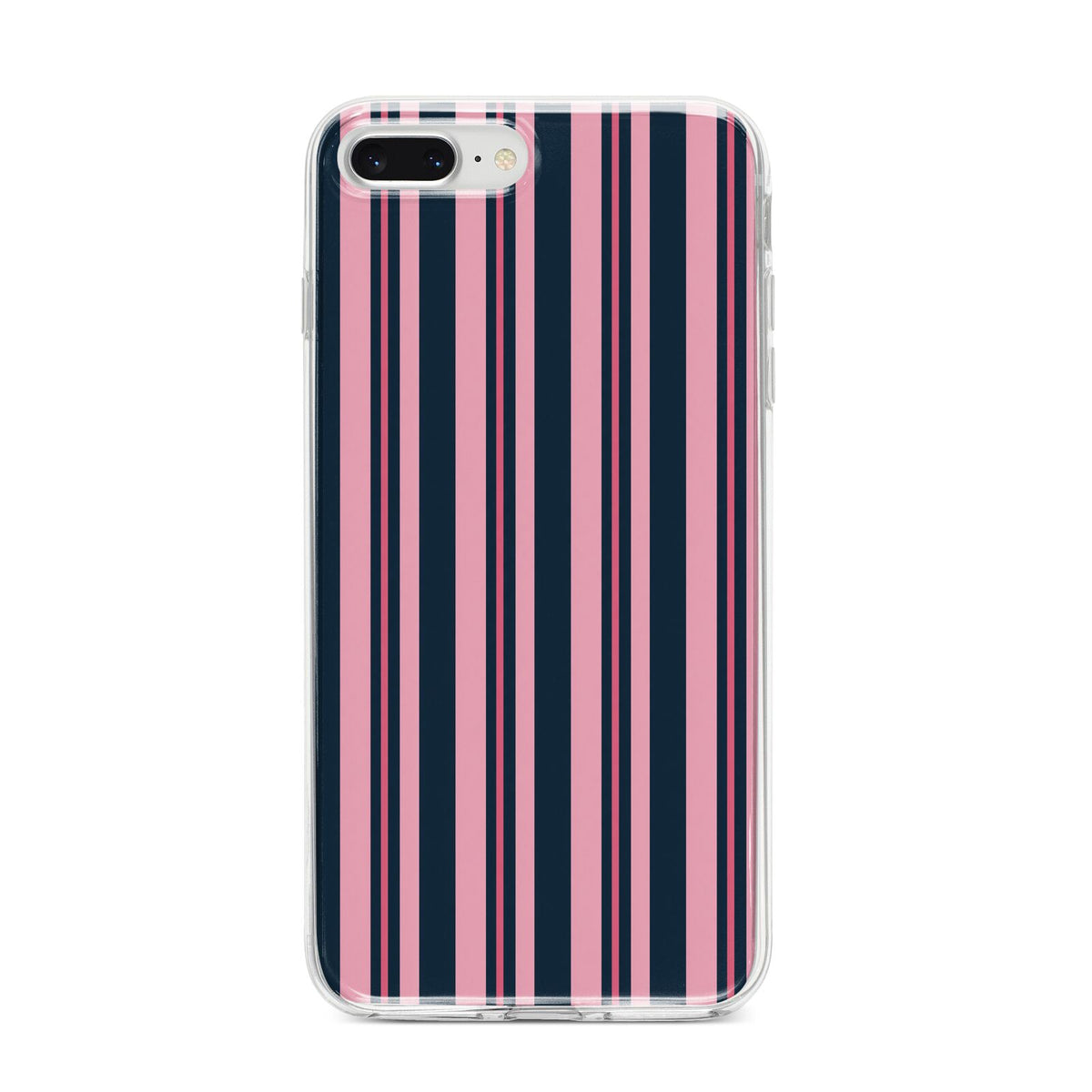 Midnight Candy iPhone 8 Plus Bumper Case on Silver iPhone