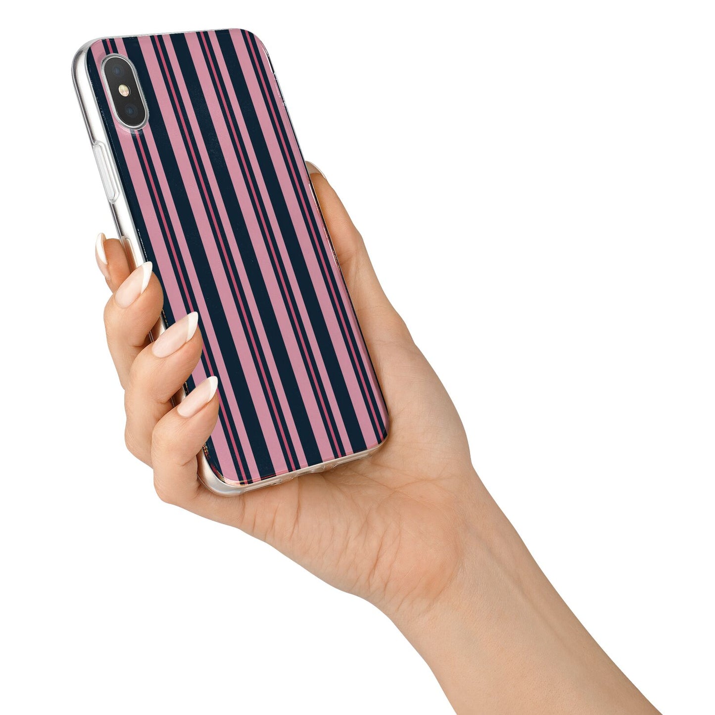 Midnight Candy iPhone X Bumper Case on Silver iPhone Alternative Image 2