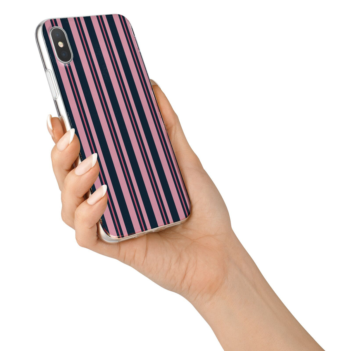 Midnight Candy iPhone X Bumper Case on Silver iPhone Alternative Image 2