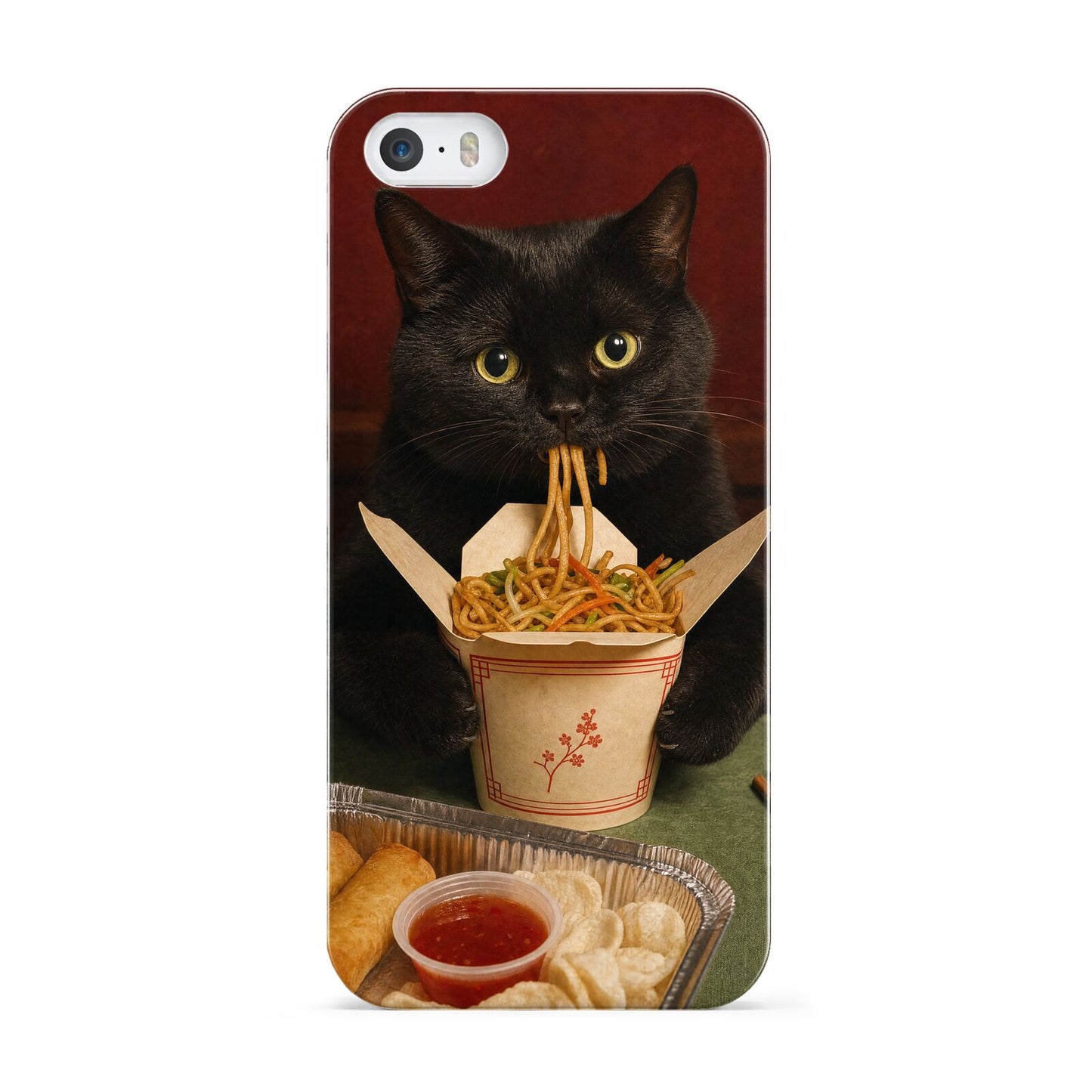 Midnight Chow Mein Apple iPhone 5 Case