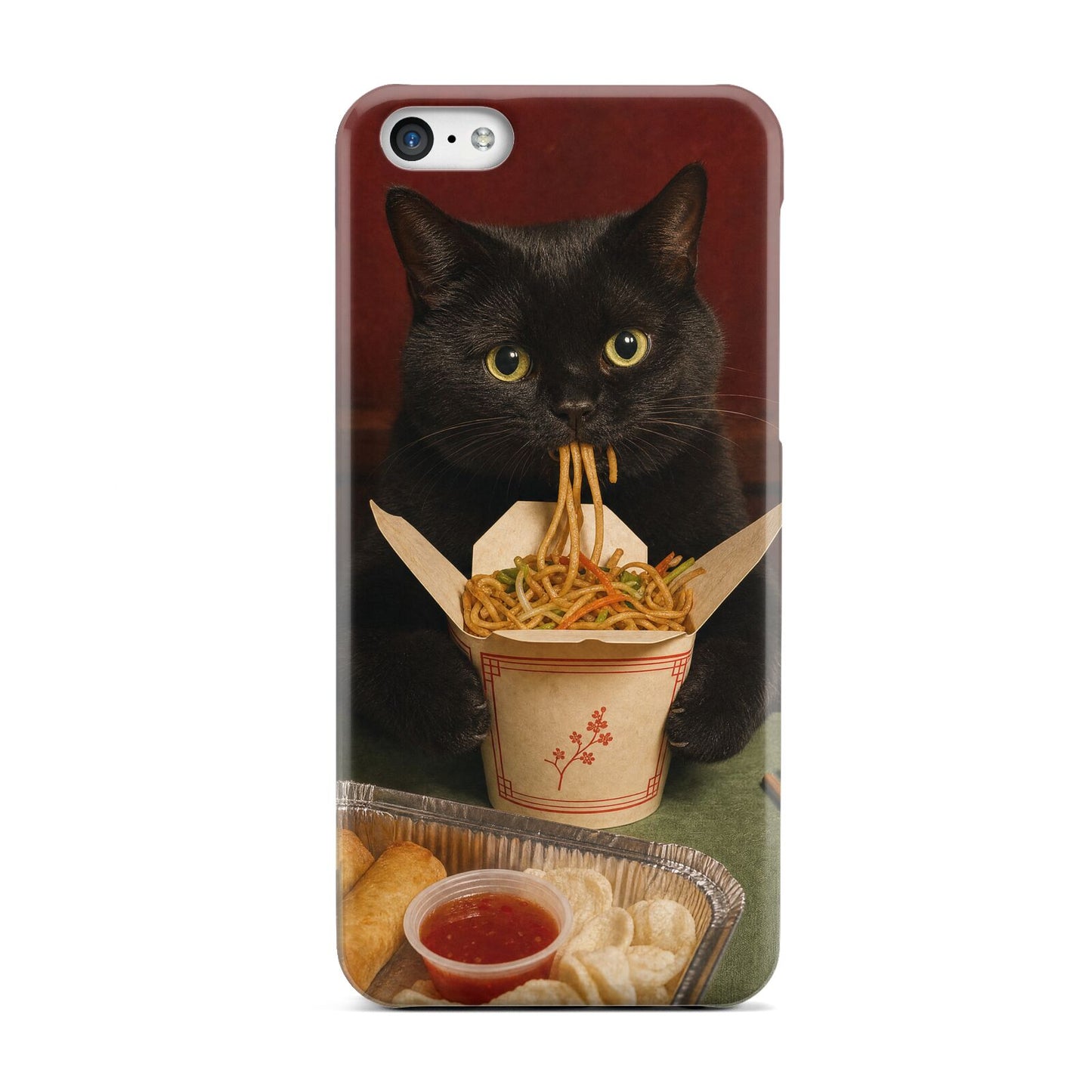 Midnight Chow Mein Apple iPhone 5c Case