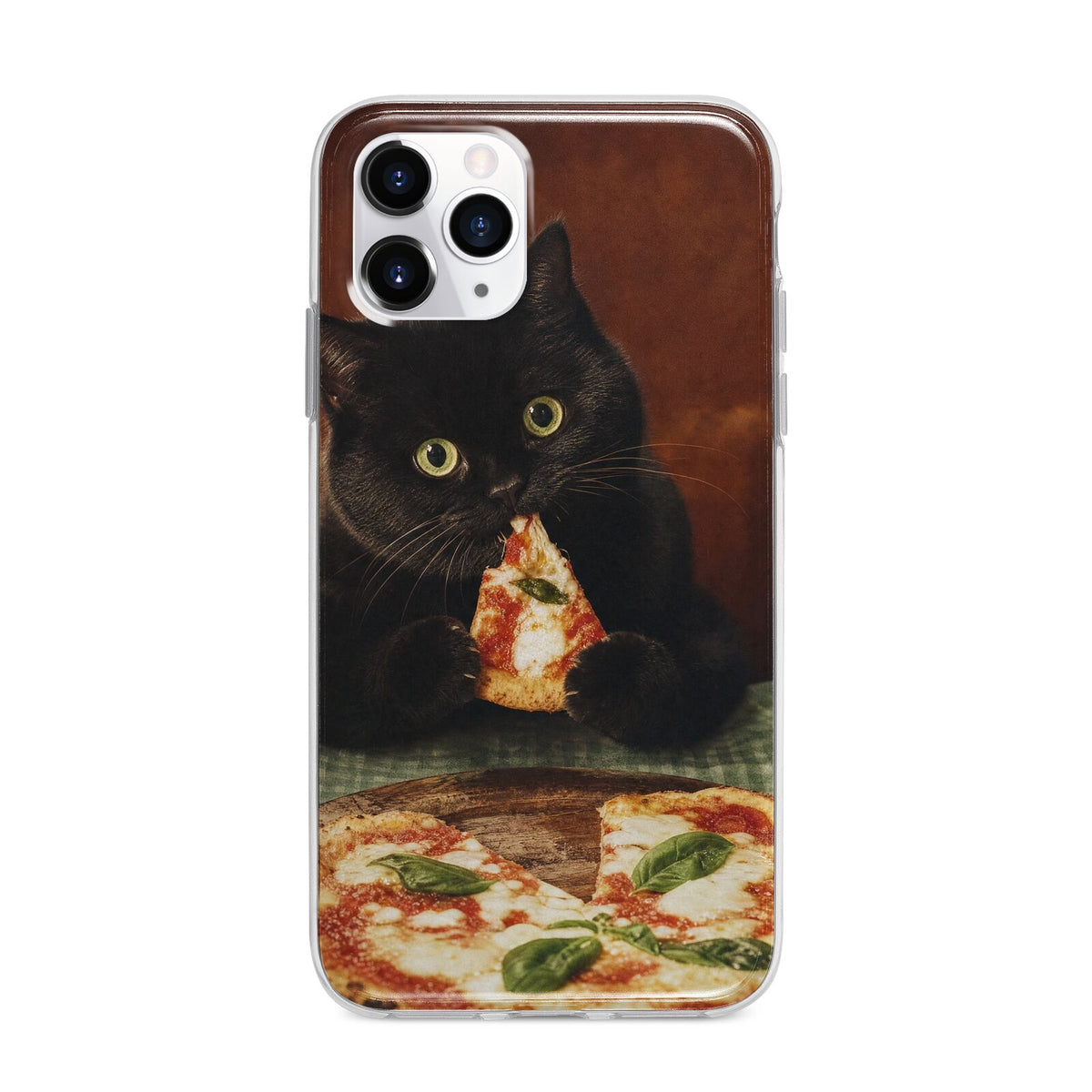 Midnight Margherita Apple iPhone 11 Pro Max in Silver with Bumper Case