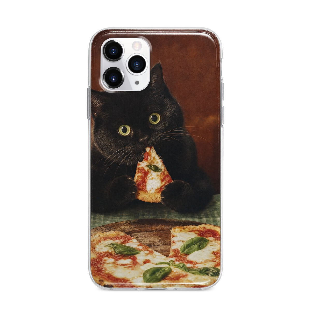 Midnight Margherita Apple iPhone 11 Pro in Silver with Bumper Case