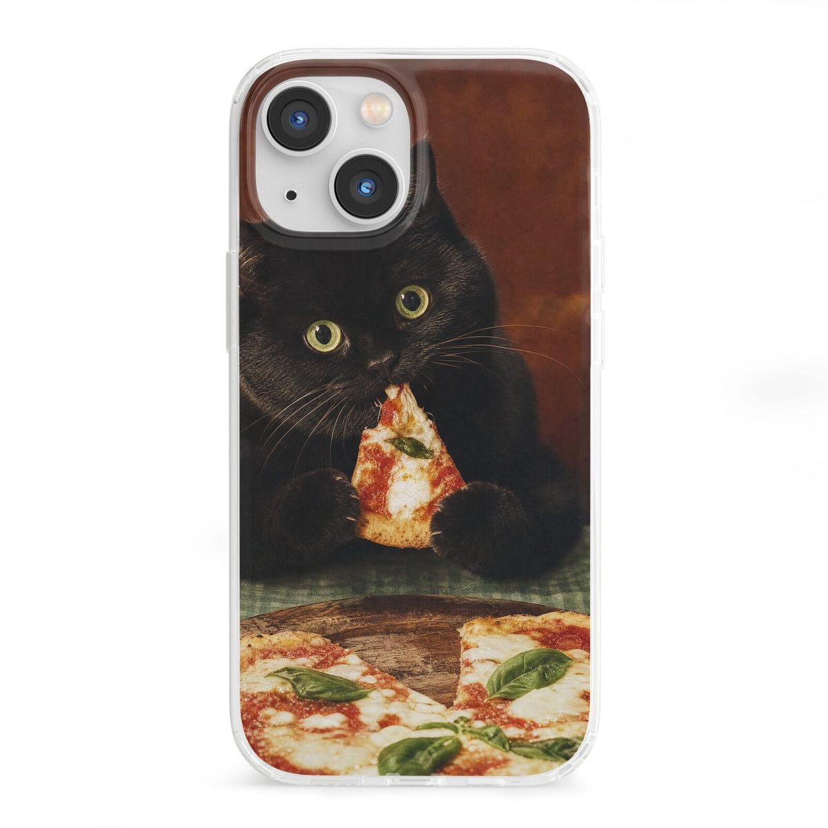 Midnight Margherita iPhone 13 Mini Clear Bumper Case
