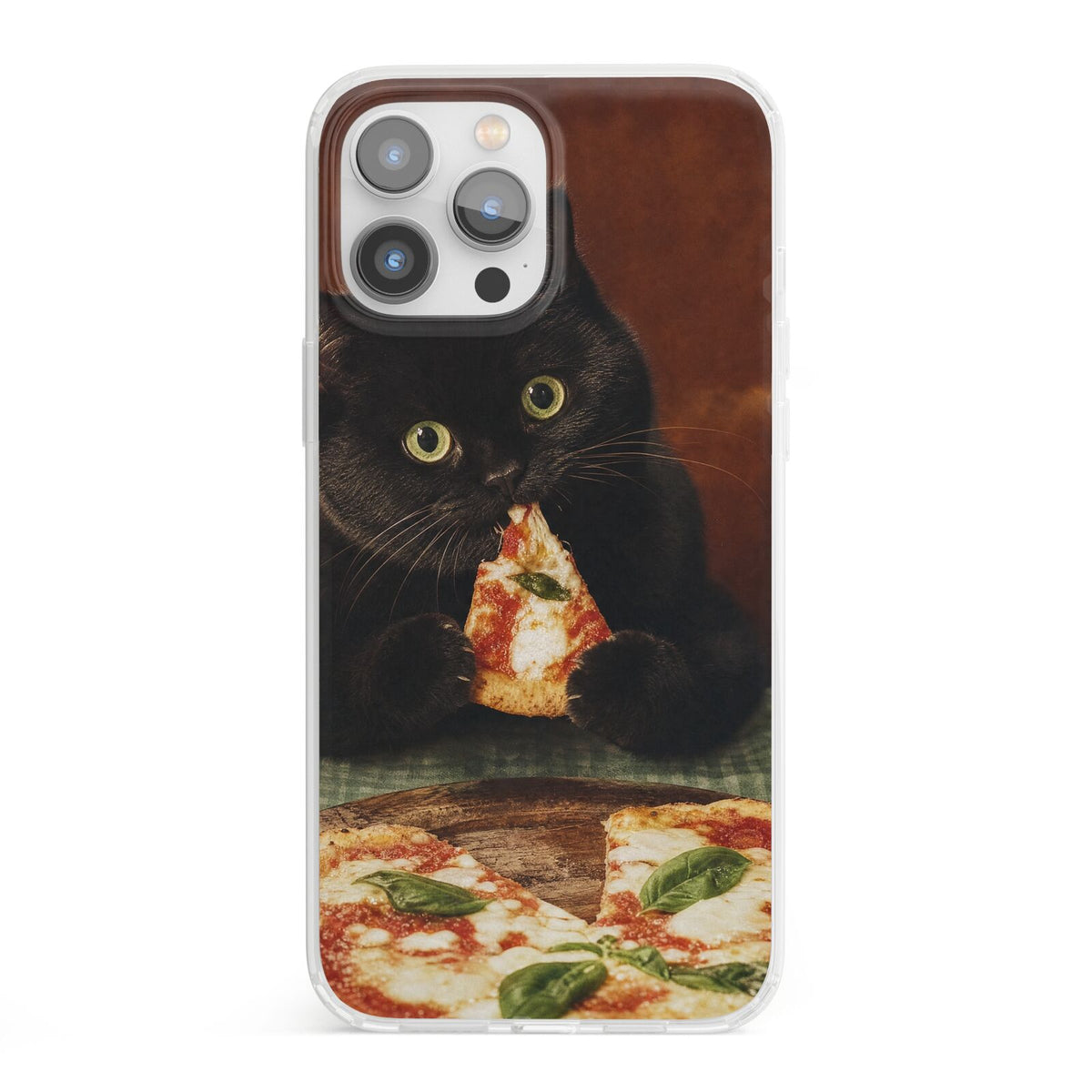 Midnight Margherita iPhone 13 Pro Max Clear Bumper Case